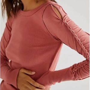 NWT FP daisy lane cuff top